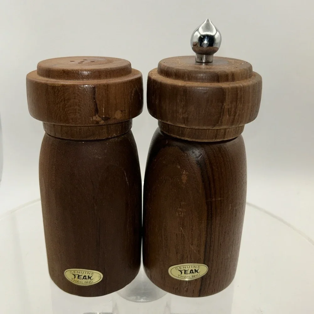 Mid century Modern Retro Teak Wood 6
